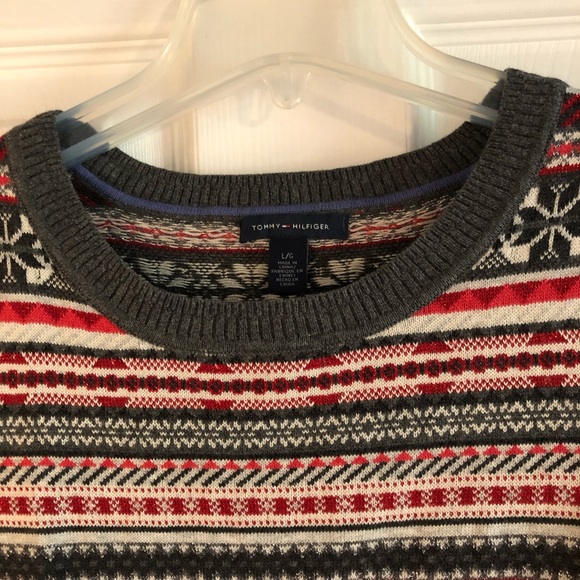 Tommy Hilfiger fair isle dress. Size L - Picture 4 of 7